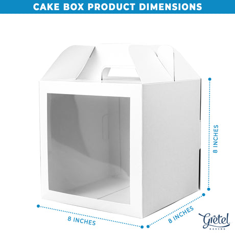 Cake Box Dimensions Cake boxes – Fabled Goods