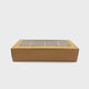 Treat Box with Window and Dividers - Small (8-compartment) - 8.75x4.5x1.9 in [10 pack]